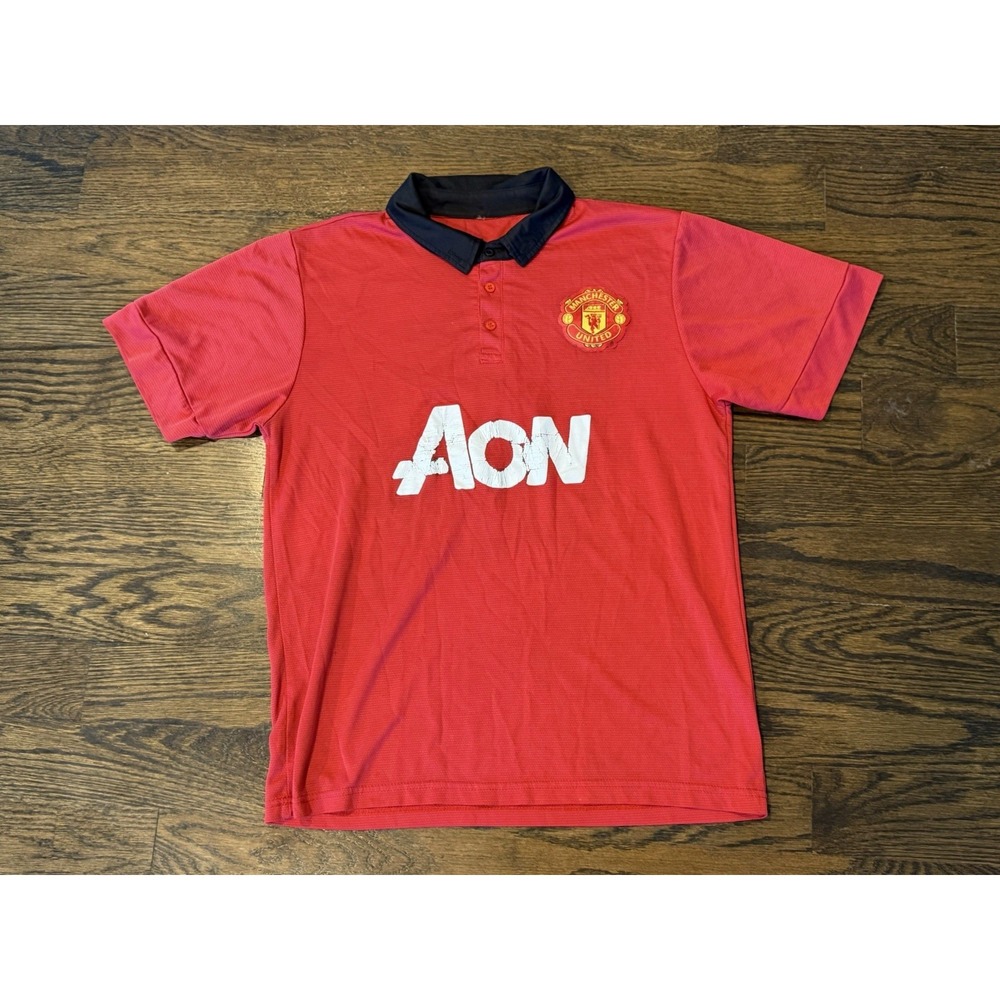 Manchester United AON Short Sleeve Jersey Medium 2013 #4